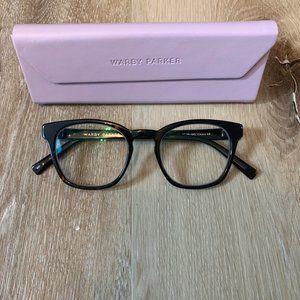 Warby Parker Blue Light Glasses and Case - Felix